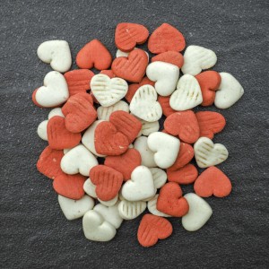 DOG BISCUITS STRAWBERRY HEARTIES 150g